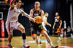 Basketball, Win2Day Superliga 2023/24, 2. Qualifikationsrunde, BC Vienna, Fürstenfeld Panthers, Nikica Nikolic (11)