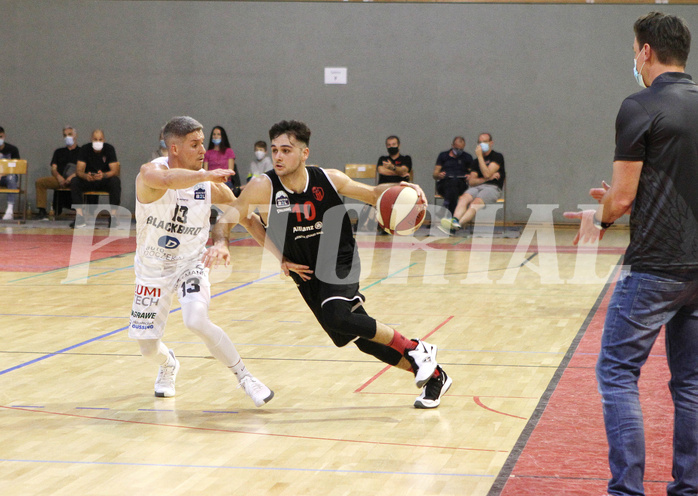 Basketball Zweite Liga 2020/21 Grunddurchgang 2.Runde  Jennersdorf Blackbirds vs Mistelbach Mustangs