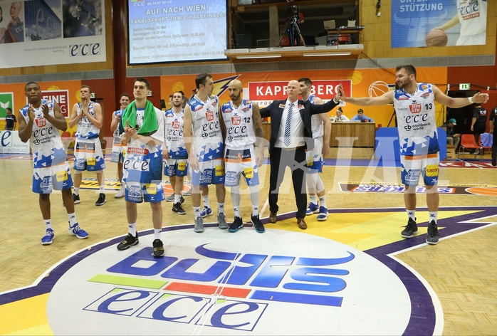 Basketball ABL 2017/18, Playoff HF Spiel 2 Kapfenberg Bulls vs. BC Vienna


