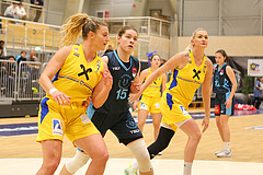 Basketball Damen Superliga 2023/24, Grunddurchgang 7.Runde SKN St. Pölten vs. Vienna Timberwolves


