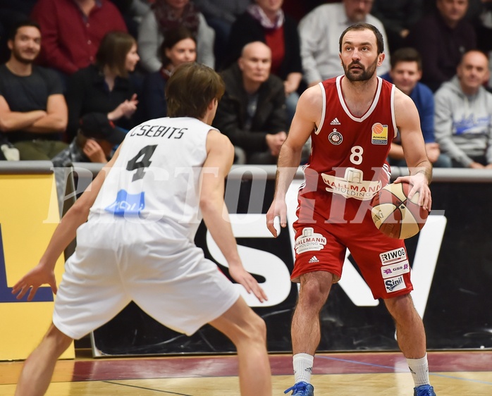 Basketball ABL 2015/16 Grunddurchgang 21.Runde WBC Wels vs BC Vienna