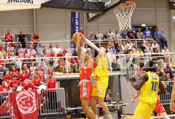 Basketball Superliga 2023/24, Playoff, Viertelfinale Spiel 4 SKN St. Pölten vs. Traiskirchen Lions


