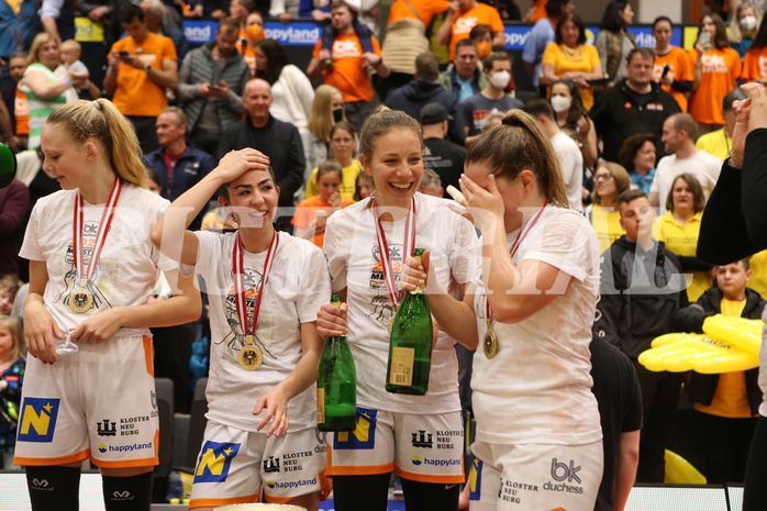 Basketball Damen Superliga 2021/22, Finale Spiel 3 BK Duchess Klosterneuburg vs. Vienna United


