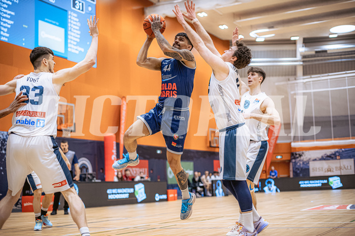 Basketball, Win2Day Superliga 2022/23, 7. Qualifikationsrunde, Vienna Timberwolves, BBC Nord Dragonz, Fabio Söhnel (44) Basketball, Win2Day Superliga 2022/23, 7. Qualifikationsrunde, Vienna Timberwolves, BBC Nord Dragonz, Fabio Söhnel (44)
