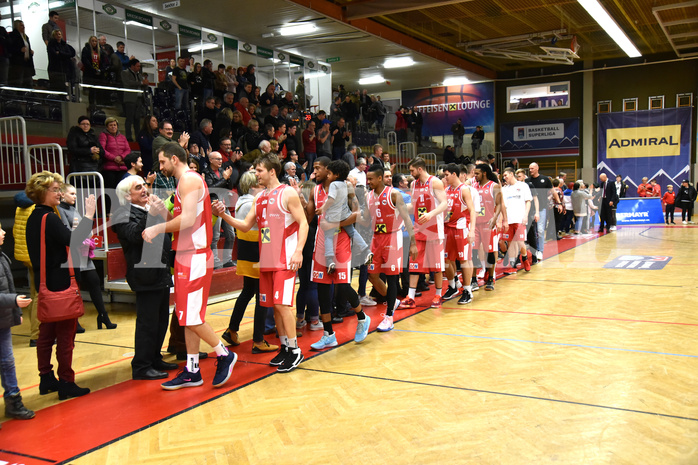 Basketball Superliga 2019/20, Grunddurchgang 17. Runde Flyers Wels vs. UBSC Graz


