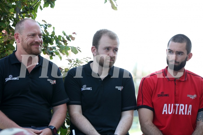 Basketball ÖBV 2019, Pressekonferenz  vs. 



