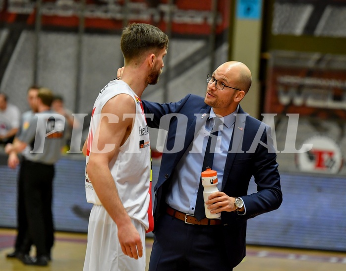 Basketball ABL 2017/18 Grunddurchgang 28. Runde Flyers Wels vs BC Vienna