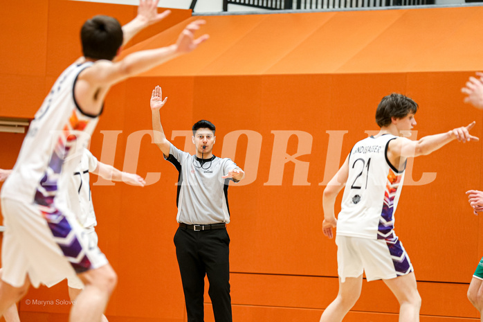 22.03.2025 Österreichischer Basketballverband 2024/25, SLMU19, Vienna United vs. Kapfenberg Bulls 