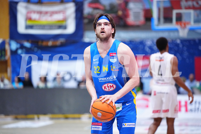 Win2day Basketball Superliga 2024/25, 8. Qualifikationsrunde, Kapfenberg vs. St.Pölten


