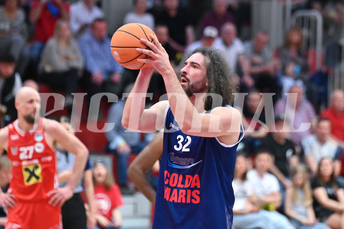 Basketball Superliga 2024/25, Playoff, Viertelfinale Spiel 1, Flyers Wels vs BBC Nord Dragonz,