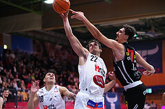 Win2day Basketball Superliga 2024/25, Grunddurchgang, 21.Runde, Kapfenberg vs. Fürstenfeld


