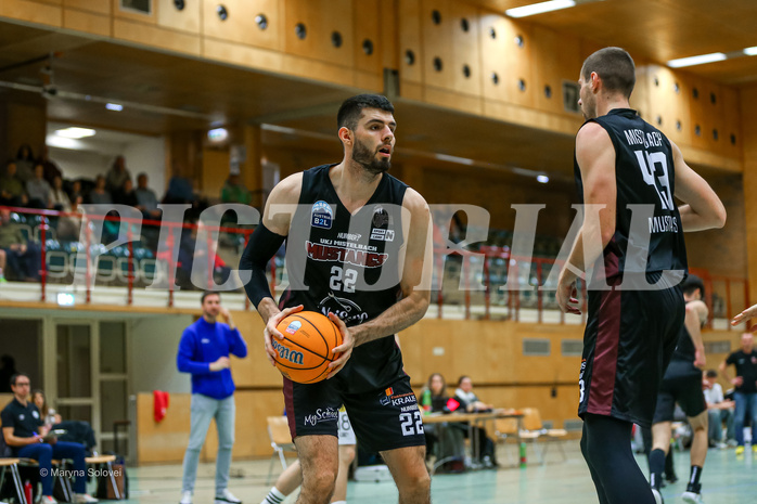 Basketball Zweite Liga 2024/25, Grunddurchgang 11.Runde Vienna United vs. Mistelbach Mustangs
