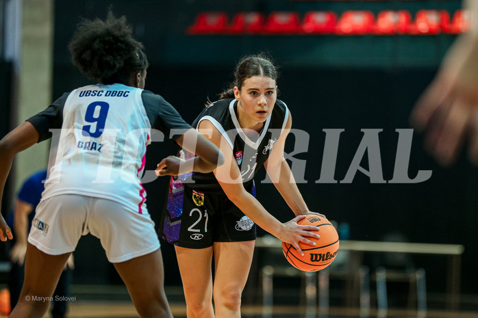 03.05.2025 Österreichischer Basketballverband 2024/25, SLWU19 UBSC-DBBC Graz vs. Vienna United 
