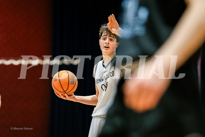 01.03.2025 Österreichischer Basketballverband 2024/25, SLMU19 Vienna United vs. Basket Dukes