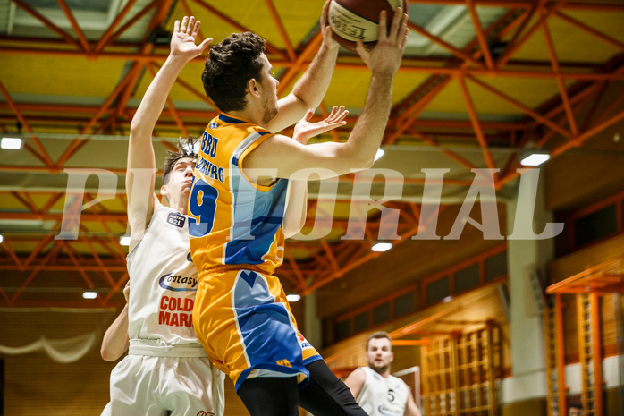 Basketball, Basketball Zweite Liga, Grunddurchgang 22.Runde, BBC Nord Dragonz, BBU Salzburg, Dimitris Mouratoglou (9)