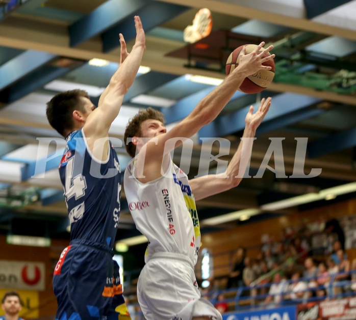 Basketball ABL 2017/18, Grunddurchgang 35.Runde Gmunden Swans vs. Kapfenberg Bulls