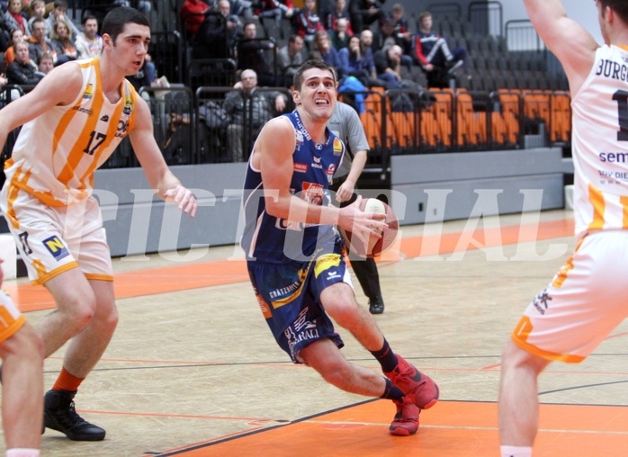 Basketball ABL 2016/17, Grunddurchgang 17.Runde BK Dukes Klosterneuburg vs. Kapfenberg Bulls


