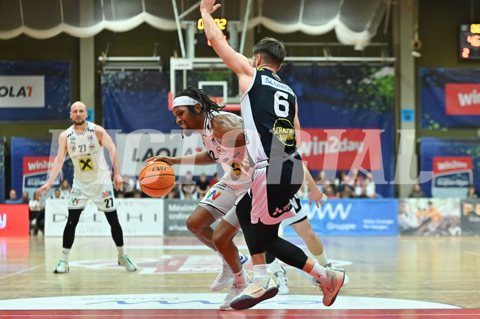 Basketball Superliga 2023/24, 8.Plazierungsrunde,
Flyers Wels vs. Gmunden Swans


