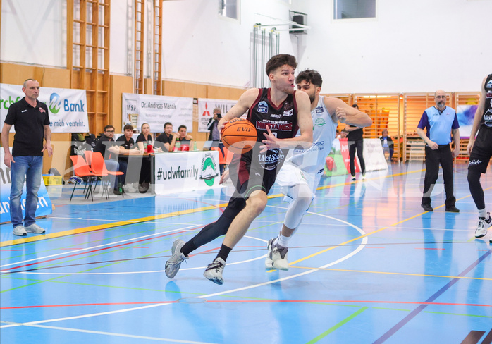 Basketball Zweite Liga 2023/24, Playoff, Finale Spiel 2 Union Deutsch Wagram Aligators vs. Mistelbach Mustangs


