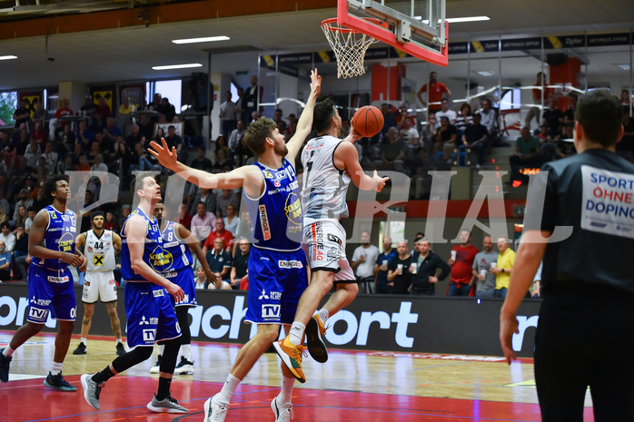 Basketball Superliga 2021/22, 
Viertelfinale Spiel 4, Flyers Wels vs Swans Gmunden