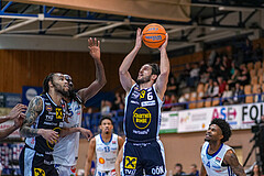Basketball Superliga 2024/25, Grunddurchgang 10.Runde Oberwart Gunners vs. Gmunden Swans