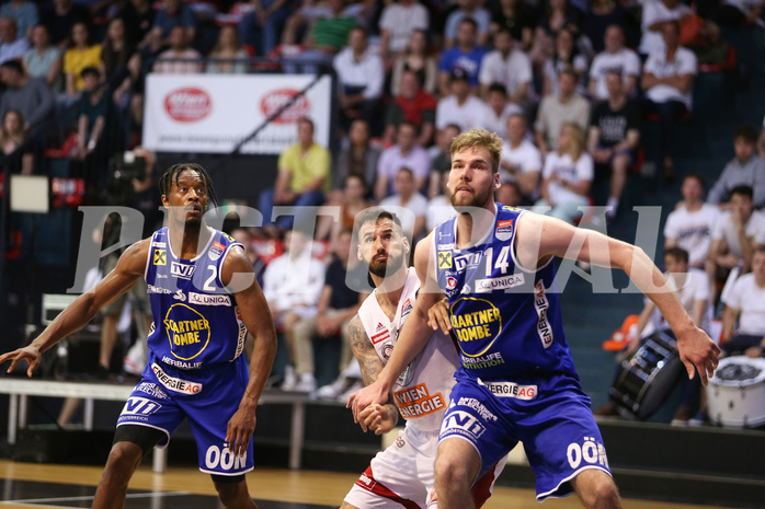 Basketball Superliga 2021/22, Finale Spiel 1 BC Vienna vs. Gmunden Swans