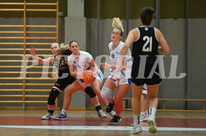 Basketball Superliga 2024/25, Grunddurchgang 1.Runde, DBB Wels vs Basket Flames Women,

