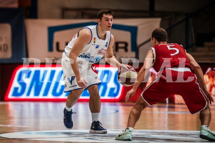 Basketball, ABL 2018/19, Grunddurchgang 11.Runde, Oberwart Gunners, Traiskirchen Lions, Jakob Szkutta (4)