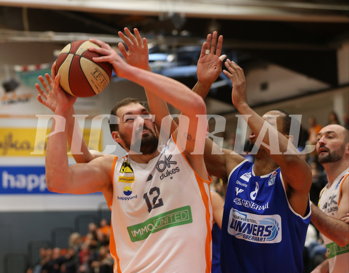 Basketball Superliga 2019/20, 2.Plazierungsrunde Klosterneuburg Dukes vs. Oberwart Gunners


