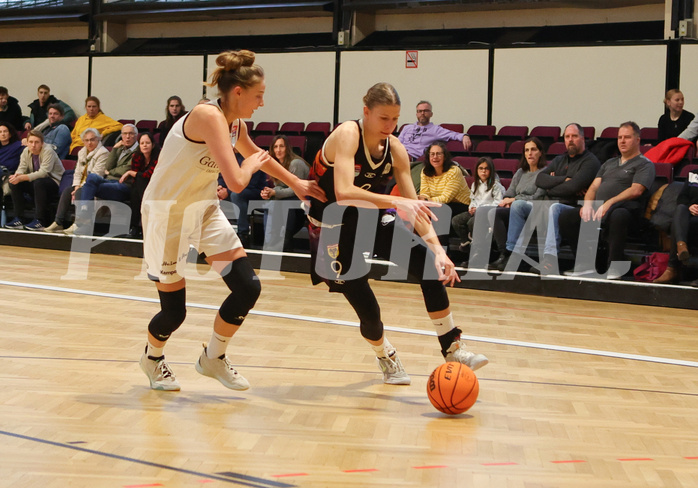 Basketball Damen Superliga 2023/24, Grunddurchgang Runde 4 Basket Flames vs. Vienna United



