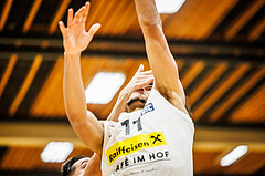Basketball, Basketball Zweite Liga 2024/25, Grunddurchgang 13.Runde, Mattersburg Rocks, Güssing Blackbirds, Yann Grandperret (11)