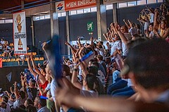 Basketball, Win2Day Superliga 2022/23, Playoff, Finale Spiel 4, BC Vienna, Gmunden Swans, 