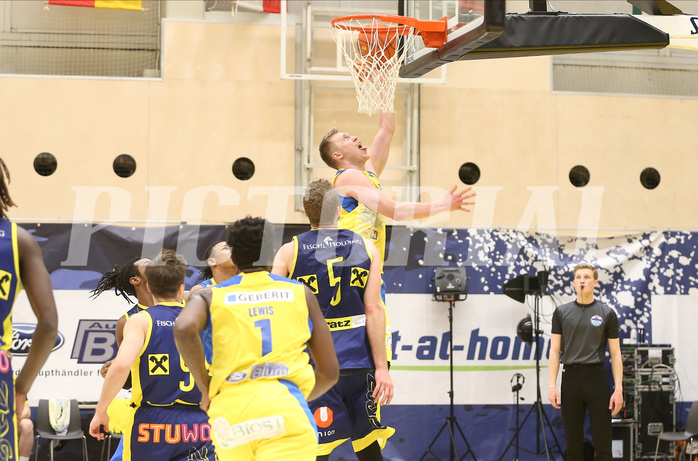 Basketball Superliga 2021/22, 7.Plazierungsrunde SKN St.Pölten vs. UBSC Graz