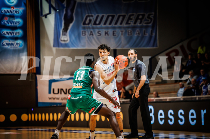 Basketball, Basketball Austria Cup 2022/23, Achtelfinale, Oberwart Gunners, Kapfenberg Bulls, 