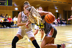 Basketball Damen Superliga 2023/24, Grunddurchgang .Runde Basket Flames vs. Duchess Klosterneuburg
