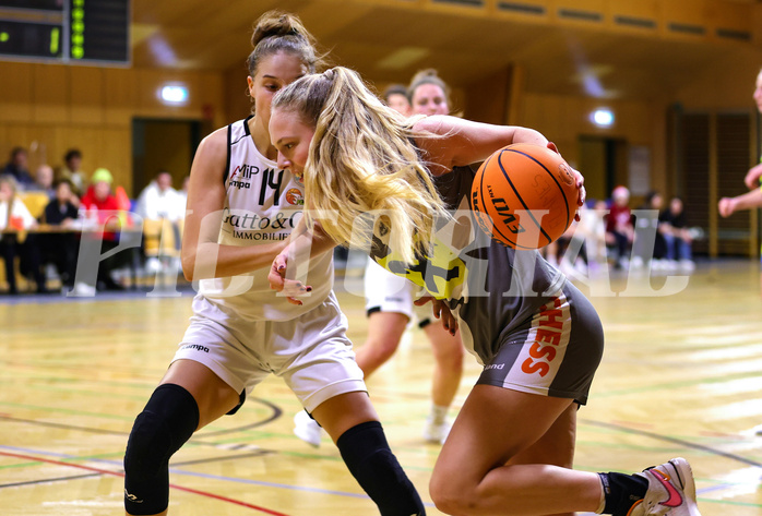 Basketball Damen Superliga 2023/24, Grunddurchgang .Runde Basket Flames vs. Duchess Klosterneuburg