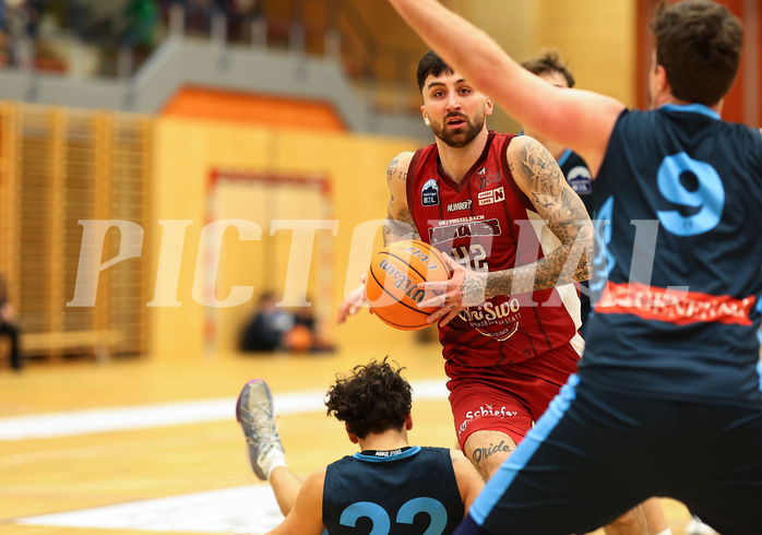 Basketball Zweite Liga 2024/25, Grunddurchgang 15.Runde Mistelbach Mustangs vs. Vienna Timberwolves
