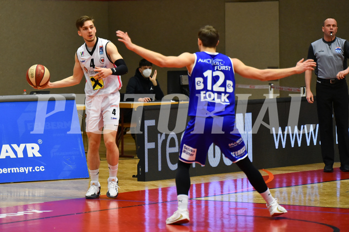 Basketball Superliga 2020/21, Platzierungsrunde 10. Runde Flyers Wels vs. Oberwart