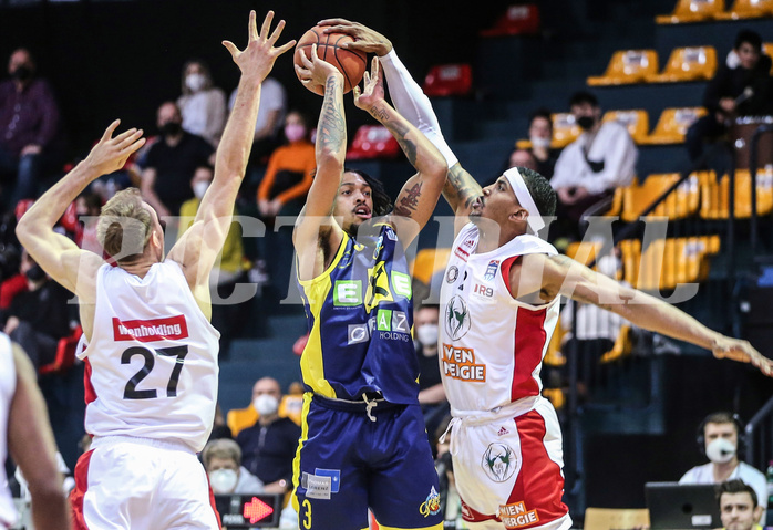 Basketball Superliga 2021/22, Grunddurchgang 17.Runde BC Vienna vs. UBSC Graz


