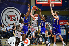 Basketball Superliga 2021/22, 
Viertelfinale Spiel 2, Flyers Wels vs Swans Gmunden