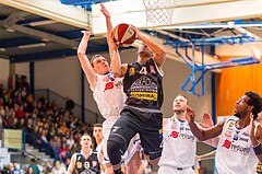 Basketball ABL 2015/16 Grunddurchgang 13.Runde Oberwart Gunners vs. Traiskirchen Lions