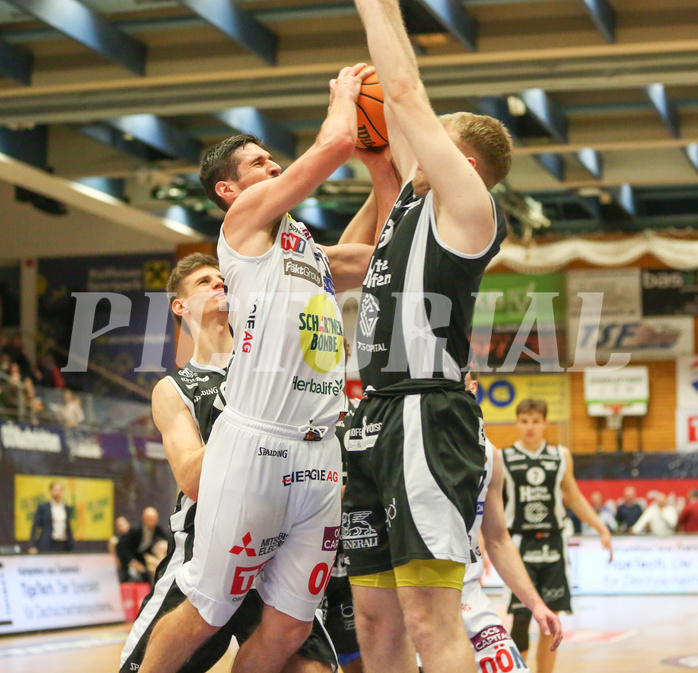Basketball Superliga 2023/24, Grunddurchgang 18.Runde Gmunden Swans vs. Kapfenberg Bulls