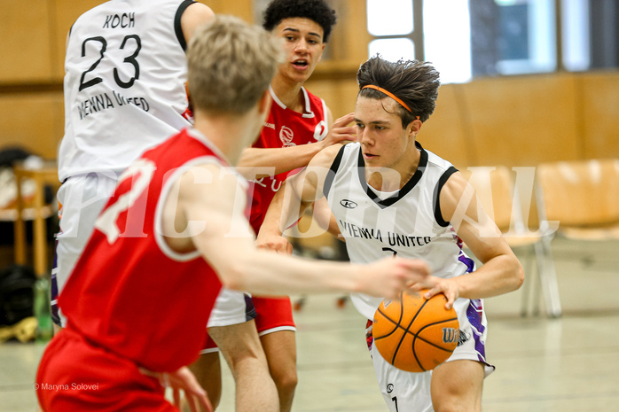 13.04.2025 Österreichischer Basketballverband 2024/25, SLMU19, Vienna United vs. SG Salzkammergut