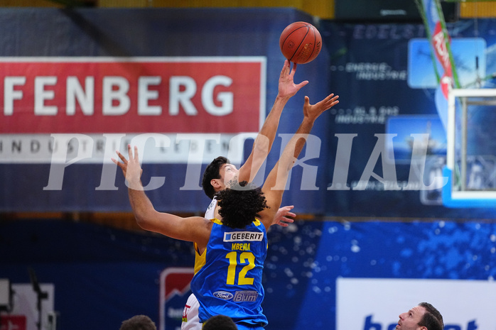 Basketball Superliga 2021/22, Grundduchgang 18.Runde , Kapfenberg Bulls vs. Klosterneuburg Dukes
