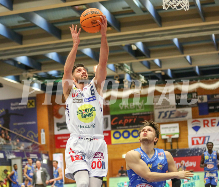 Basketball Superliga 2023/24, Grunddurchgang 20.Runde Gmunden Swans vs. SKN St. Pölten


