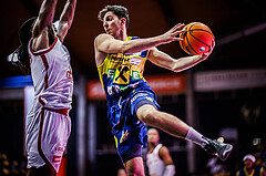 Basketball, Win2Day Superliga 2024/25, Grunddurchgang 2.Runde, BC Vienna, UBSC Graz, Elias Podany (10)