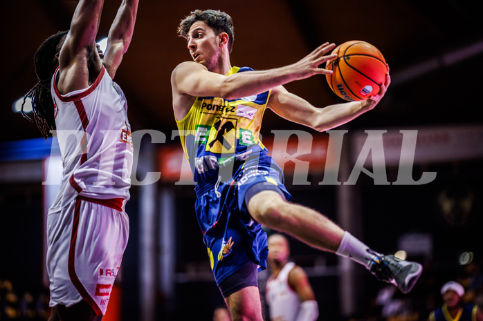 Basketball, Win2Day Superliga 2024/25, Grunddurchgang 2.Runde, BC Vienna, UBSC Graz, Elias Podany (10)