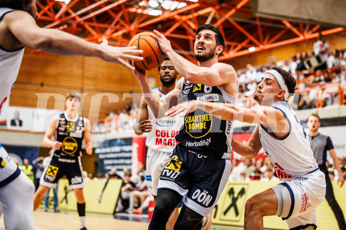 Basketball, win2day Basketball Superliga 2024/25, Playoffs Halbfinale 4. Spiel
, BBC Nord Dragonz, Gmunden Swans, Daniel Friedrich (6)