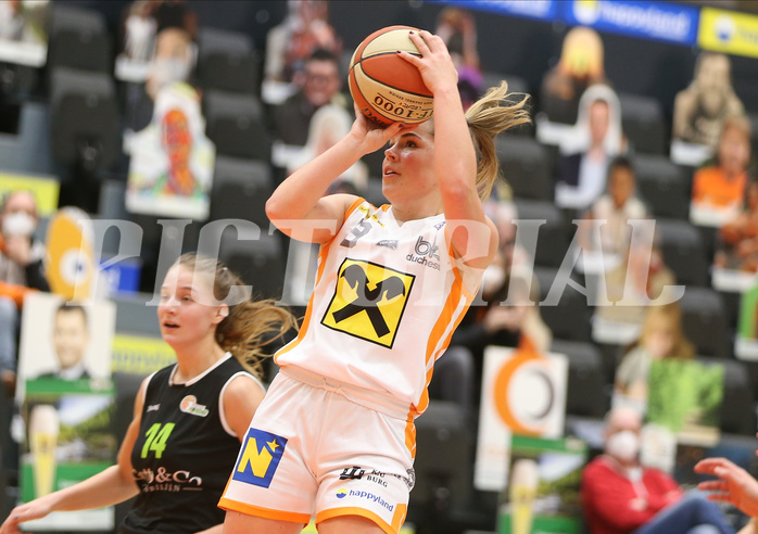 Basketball Damen Superliga 20120/21, Grunddurchgang 14.Runde BK Duchess vs. Basket Flames



