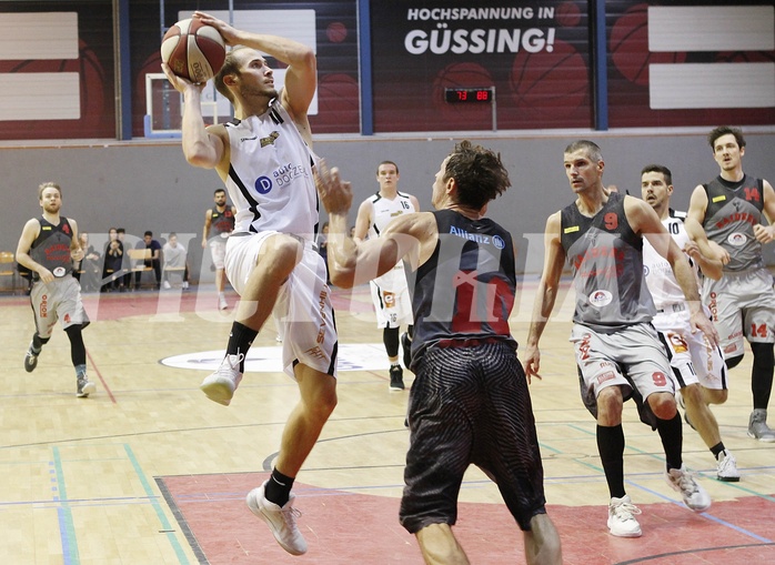Basketball 2.Bundesliga 2017/18 Grunddurchgang 8.Runde  Jennersdorf Blackbirds vs Villach Raiders